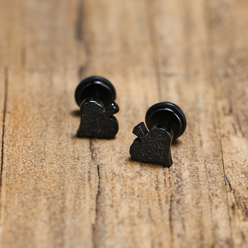 Ace of Spades Earring