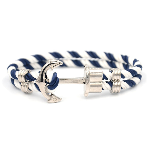 Navy Anchor Bracelet