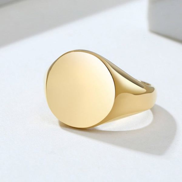 Polished Signet Ring