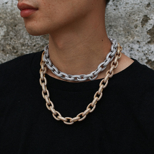 Iced Out Link Chain