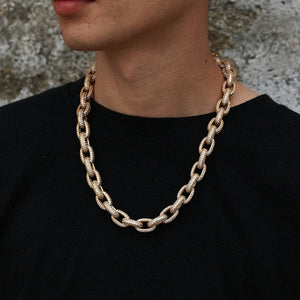 Iced Out Link Chain